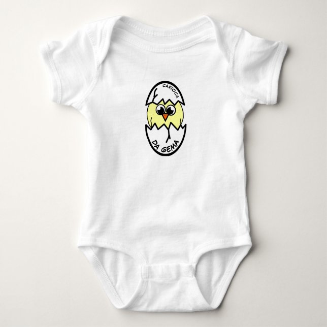 Body Carioca da Gema Baby Bodysuit (Devant)