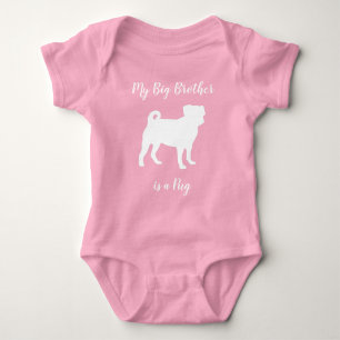 Body Carlin Chien Baby shower Chienne Rosse Rossiette