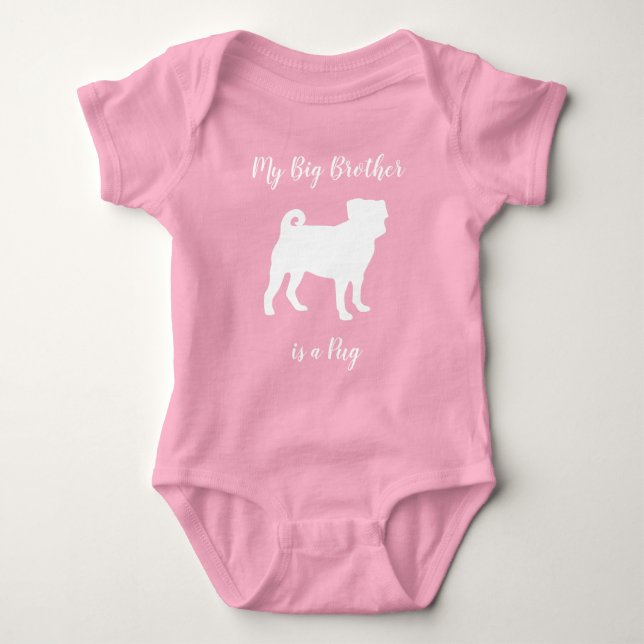 Body Carlin Chien Baby shower Chienne Rosse Rossiette (Devant)
