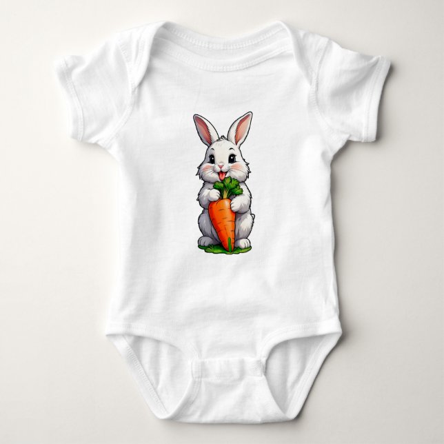 Body Carotte mangeuse de lapin (Devant)