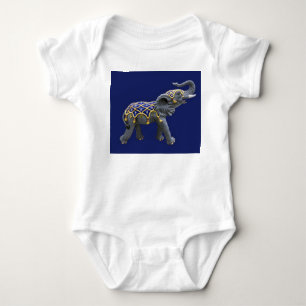 Body Carousel Animal Elephant Photo Baby Shirt