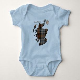 Body Carte Clan Campbell Crest & Hunting Tartan