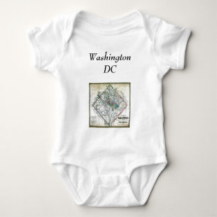 Body Carte et drapeau de Washington DC