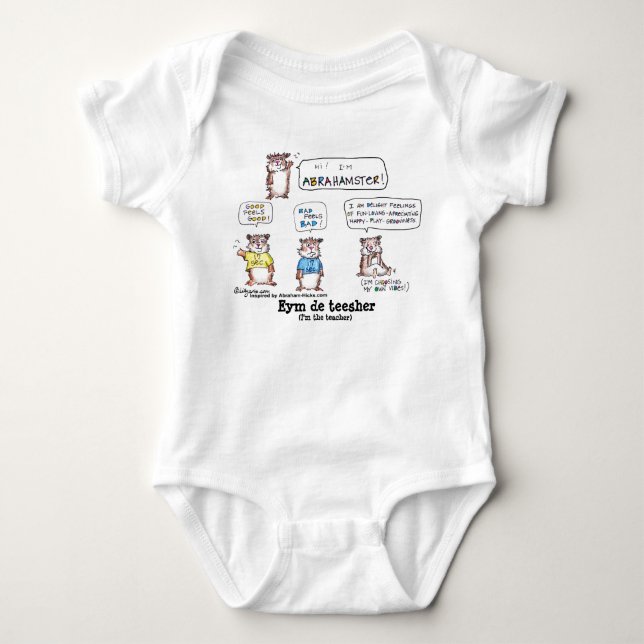 Body Cartoon Abrahamster Funny Baby (Devant)