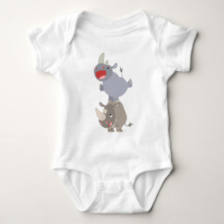 Body Cartoon Cartoon Cute Leapfrog Rhinos Baby