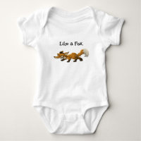Cartoon Clever Fox - "Like a Fox" Design