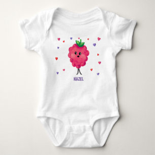 Body Cartoon framboise Berry Premier anniversaire