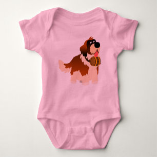 Body Cartoon mignon St Bernard Vêtements bébé