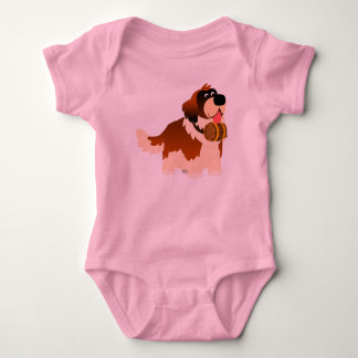 Body Cartoon mignon St Bernard Vêtements bébé