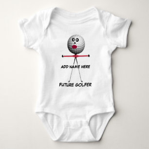 Body Cartoon personnalisé pour bébé de golf