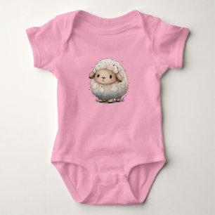 Body Cartoon Super mignon mouton bébé