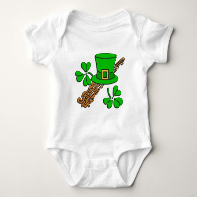 Body Casquette et Shamrock irlandais (Devant)
