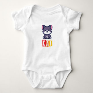 Body Cat Baby Jersey Bodysuit