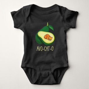 Body Cat Dormant Avocado Cute Animal Pun