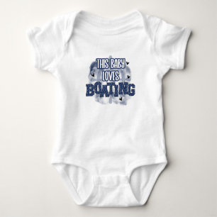 Body Ce bébé adore le bodysuit nautique pour bébés