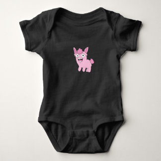 Body Ce bébé top de créature rose bizarre