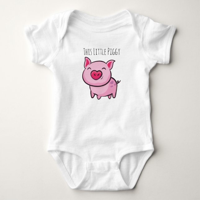 Body Ce petit cochon d'Inde bébé dormeur (Devant)