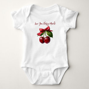 Body Cerises et un Bow-Love vous Cherry Beaucoup