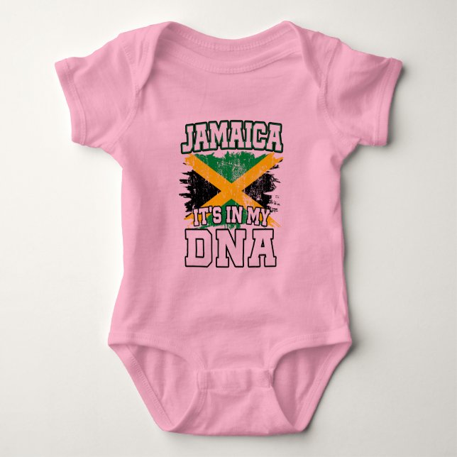 Body C'est dans mon ADN Jamaïcain Pride Jamaïque Drapea (Devant)