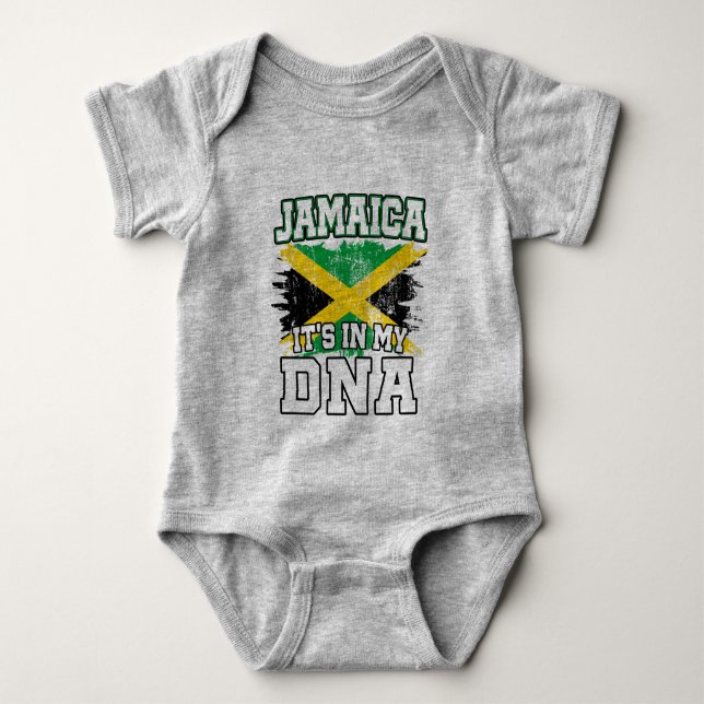 Body C'est dans mon ADN Jamaïcain Pride Jamaïque Drapea (Devant)