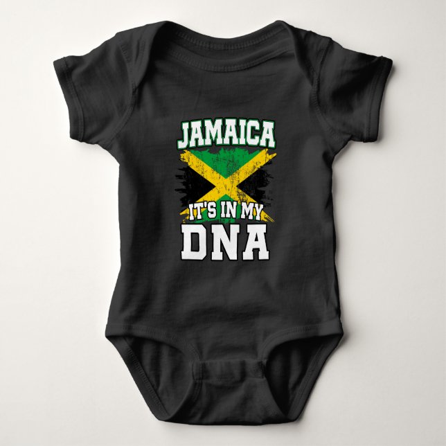 Body C'est dans mon ADN Jamaïcain Pride Jamaïque Drapea (Devant)