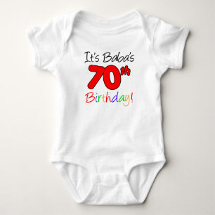 Body C'est l'anniversaire des 70 ans de Baba