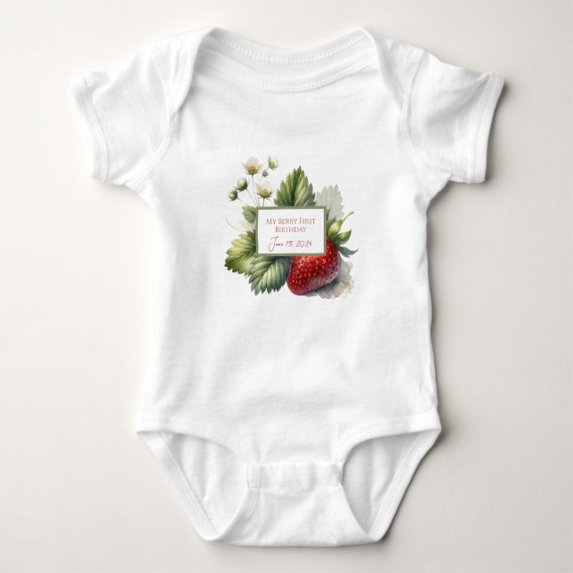Body C'est mon premier anniversaire de Berry (Devant)