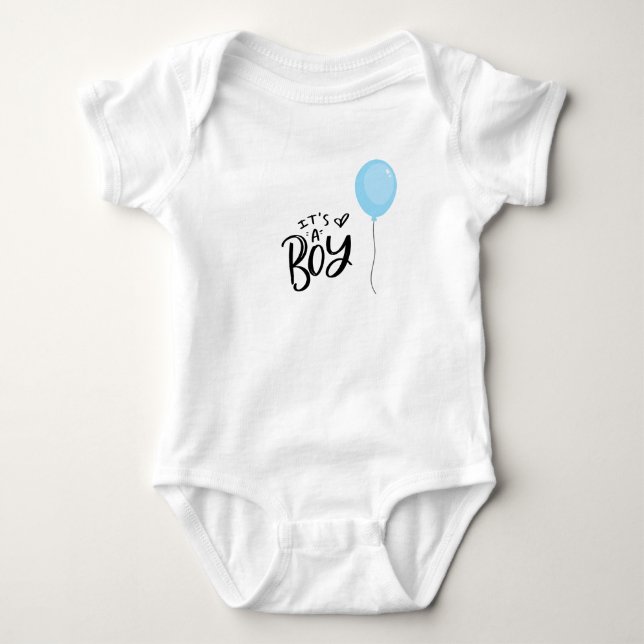Body C'est un garçon avec un ballon bleu (Devant)