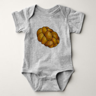 Body CHALLAH ! Challah Pain Pain Pain Fêtes Juives Foin