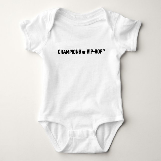 Body CHAMPIONS DE HIP HOP Baby Bodysuit (Devant)
