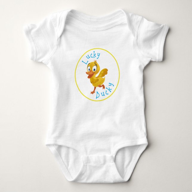 Body Chance Ducky Baby Bodysuit Une pièce (Devant)