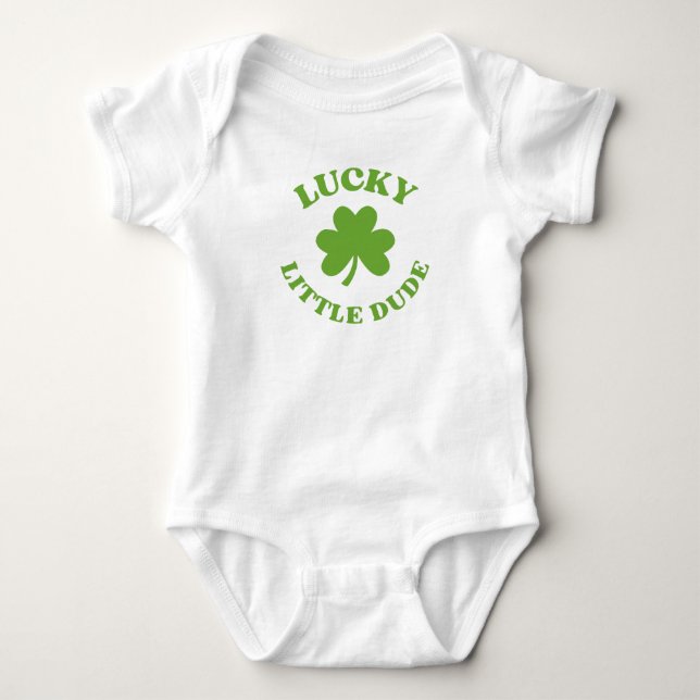 Body Chanceux petit gars Saint-Patrick  (Devant)
