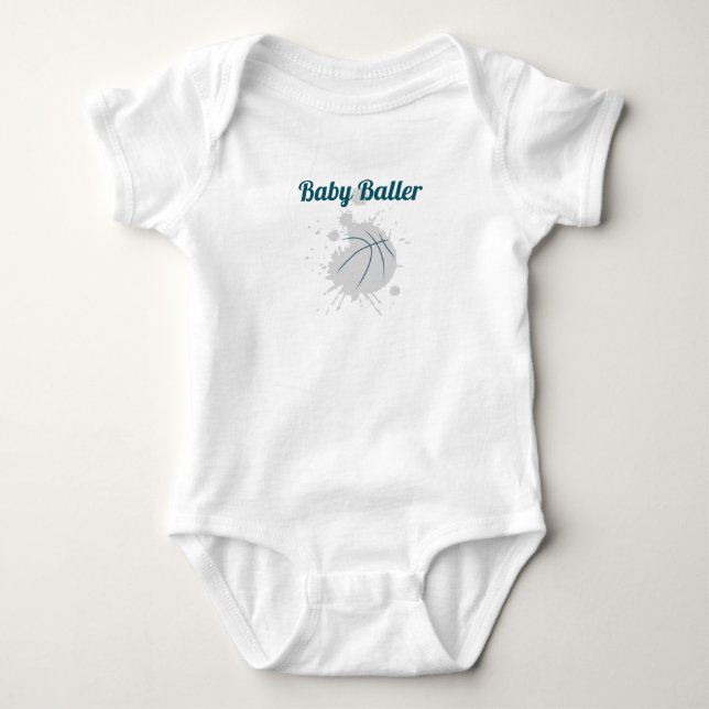 Body Chandail pour bébé Baller (Devant)