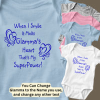 Changer de nom TOUS Smile Smile Breds Heart Superp