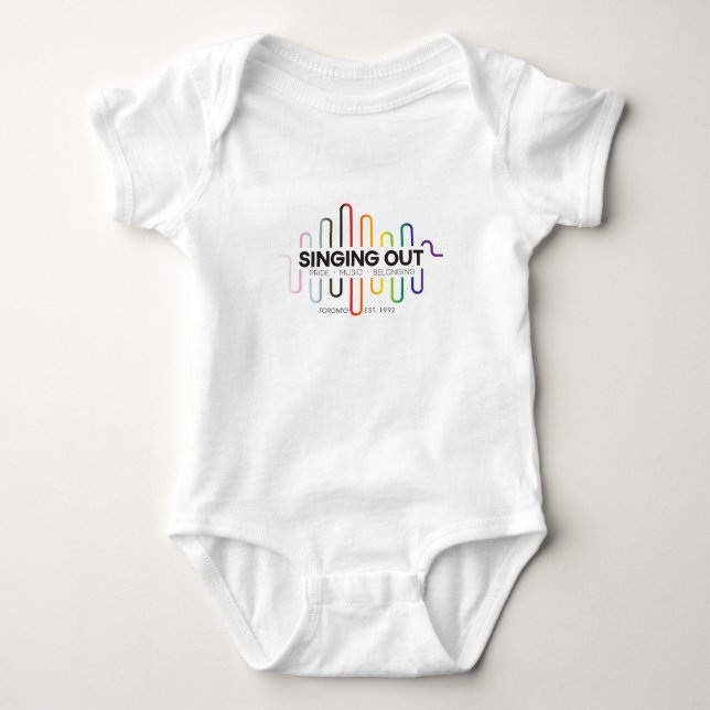 Body Chanter la chemise bébé (Devant)