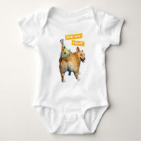 Chapeau d'anniversaire pour derrière de Corgi