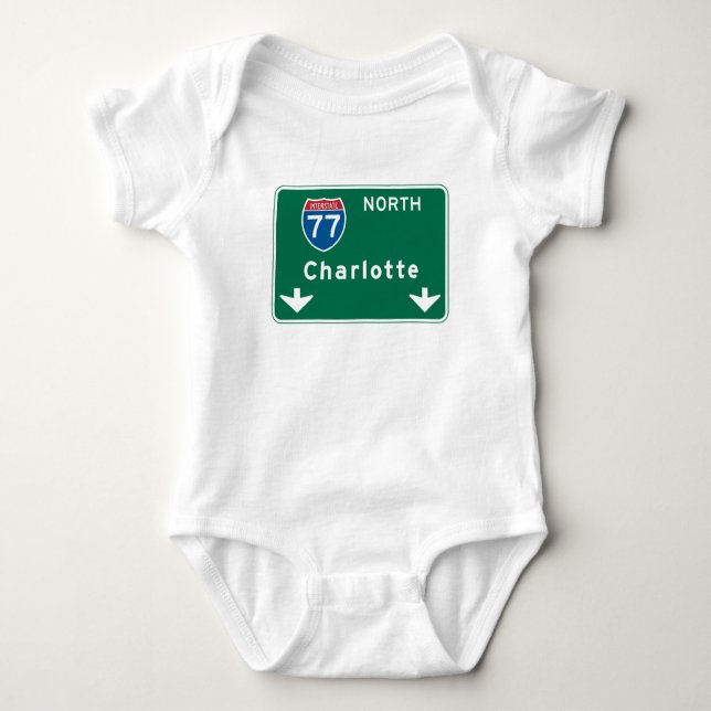 Body Charlotte, panneau routier d'OR (Devant)