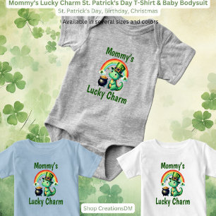 Body Charmant et chanceux maman St. Patrick's Day T-Shi