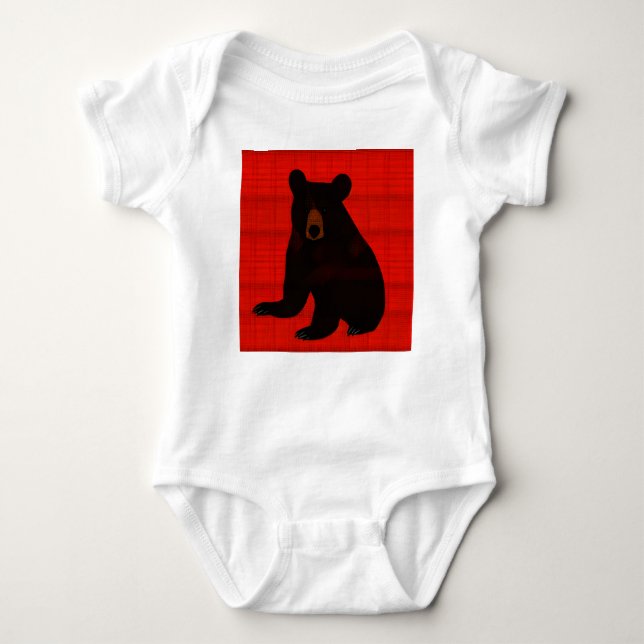 Body Charming Story Book Black Bear Cub (Devant)