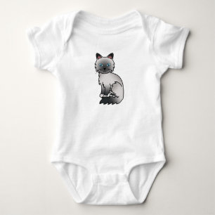 Body Chat Birman / Ragdoll au point bleu