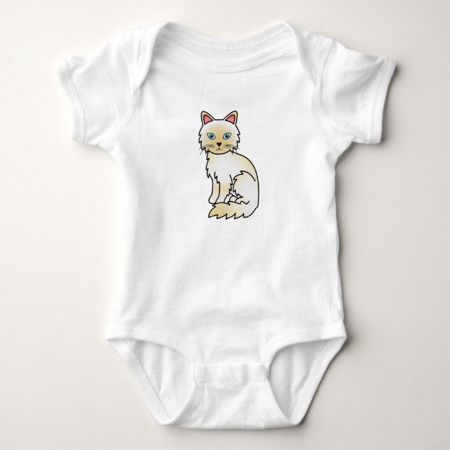 Body Chat Birman / Ragdoll au point crème (Devant)