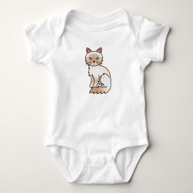 Body Chat Birman / Ragdoll Tabby Rouge (Devant)