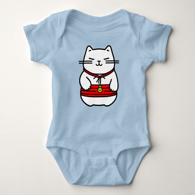 Body Chat chanceux japonais ou Maneki-Neko (Devant)