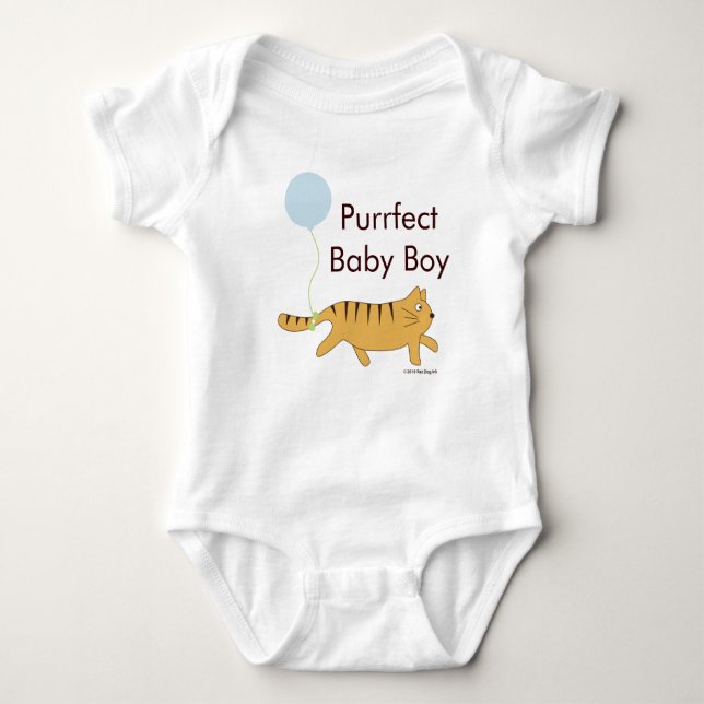 Body Chat de bébé avec maillot de bain (Devant)
