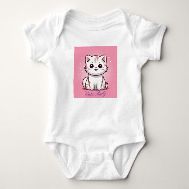 Body Chat de style dessin animé Cute kawaii (Devant)
