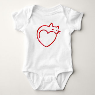 Body Chat en forme de coeur mignon