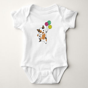 Body Chat Kitten Ballons Animaux doux Tricolor