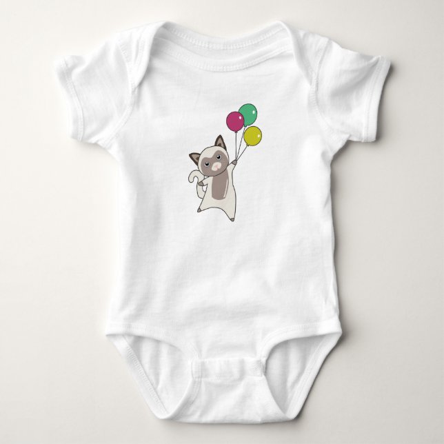 Body Chat Kitten Ballons mignons Animaux Enfants (Devant)