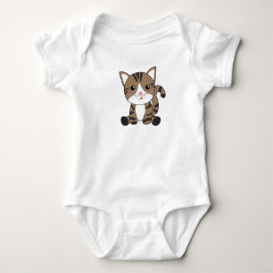 Body Chat Kitty Fellnase Sweet Animaux Enfants Bébé Cha