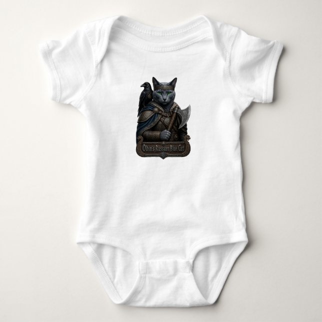 Body Chat Russe Bleu Noble Odin (Devant)